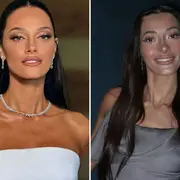 Las hermanas, Oriana y Tiziana Sabatini.