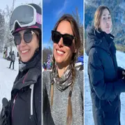 Los mejores looks de las famosas en la nieve.