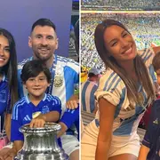 De Antonela Roccuzzo a Pampita, celebrities en la final de la Copa América.
