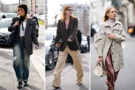 tres looks de street style abrigados