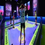Un espacio para jugar en The Messi Experience.