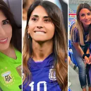Mandinha Martínez, Antonela Roccuzzo y Jorgelina Cardoso.