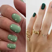 Diseños de nail art para uñas cortas.