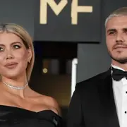 Wanda Nara y Mauro Icardi.