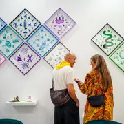 Una nueva edición de ArteBa: en Costa Salguero, viernes, sábado y domingo a puro arte; en la foto, el stand de Quimera..