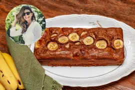 Budín de banana de Juliana Awada.