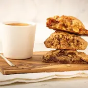 Cookies estilo neoyorquinas.