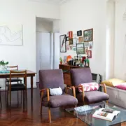 Ideas simples para decorar un dos ambientes de pocos metros.