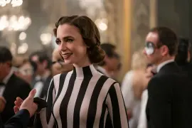 Lily Collins en la temporada 4 de Emily in Paris.