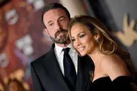 Foto de Jennifer Lopez con Ben Affleck.