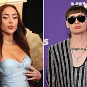 Fotos de Nicki Nicole y Peso Pluma.