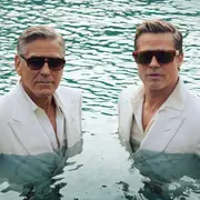 Las fotos de Brad Pitt y George Clooney en GQ.