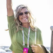 Máxima Zorreguieta en el Grand Prix de Países Bajos.