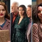 Fotogramas de Only Murders in the Building, Unprisoned y We were the lucky ones.