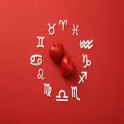 La rueda zodiacal, con los símbolos de los 12 signos astrales.