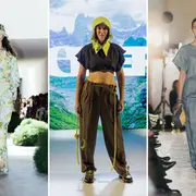 Arrancó Bafweek. En la foto: Helena Dakak, Haeder y Mishka.