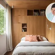 Dormitorio de Laura Libenson, arquitecta