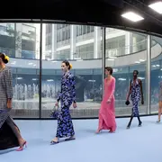 Desfile de Carolina Herrera, Primavera/verano 2025 en la semana de la moda de Nuevas York.