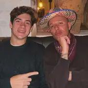 Franco Colapinto junto a Gaby Álvarez