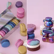 Macarons y el perfume de moschino