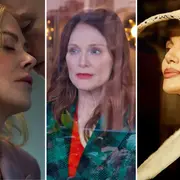 Flyer con secuencias de películas estrenadas en el Festival de Venecia.