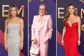 Armado con Los mejores looks en la alfombra roja de los Premios Emmy 2024.