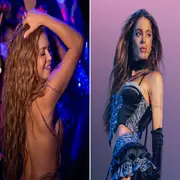 Fotos de Shakira y Tini.