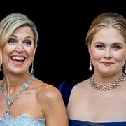 Maxima Zorreguieta y su hija mayor Amalia, princesa de Países Bajos.