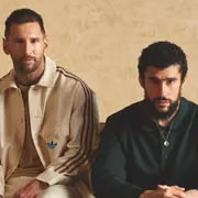 Messi y Bad Bunny por Adidas