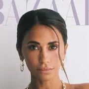 La foto de Antonela Roccuzzo para Harper's Bazaar Brasil.