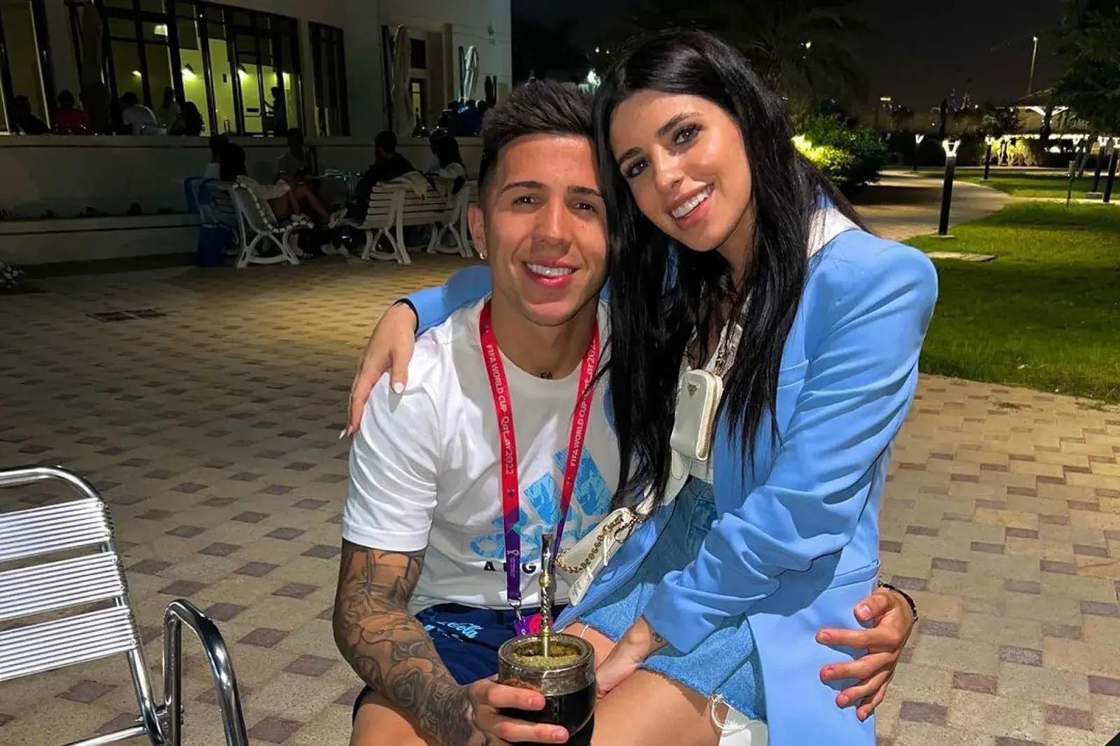 Enzo Fernández y Valentina Cervantes decidieron separarse