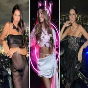 Zaira Nara, Juli Poggio y Pampita luciendo sus outfits en Tailandia