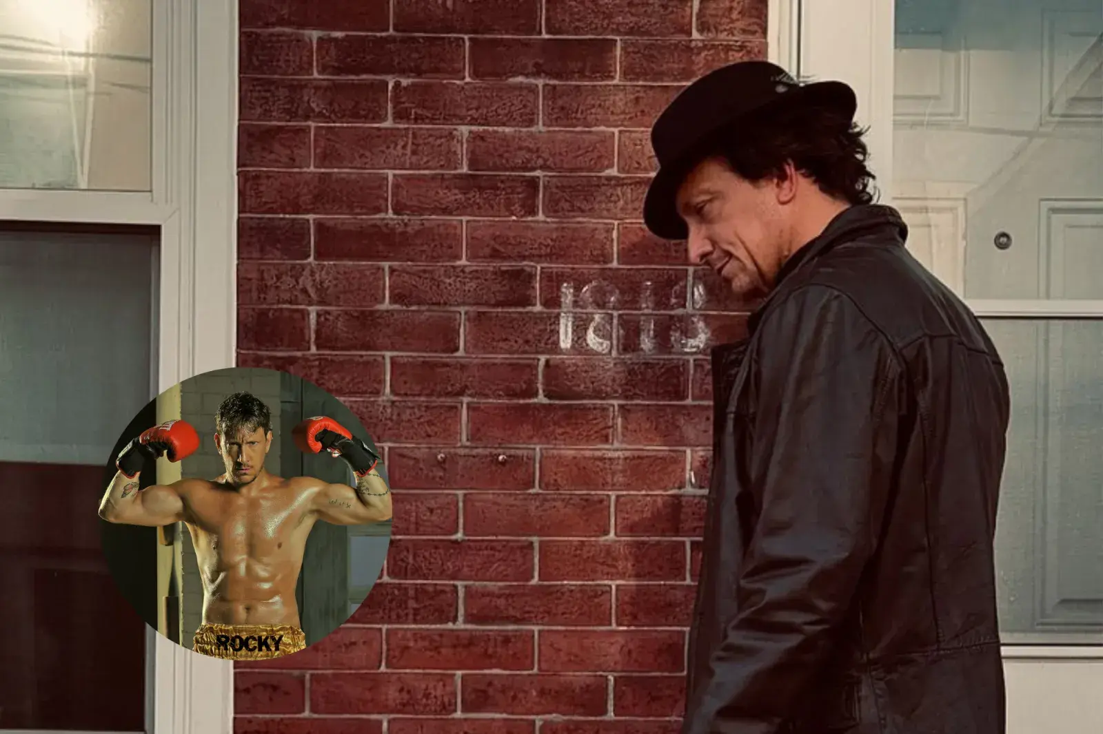 Nico Vázquez como Rocky para su nueva obra de teatro.