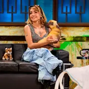 Imagen de María Becerra en La Revuelta.