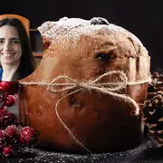 Pan dulce salado: la versión de jamón y queso de Paulina Cocina.
