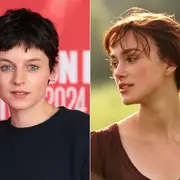 Emma Corrin y Keira Knightley