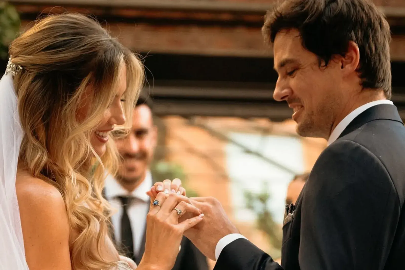 La gran fiesta de casamiento de Stephanie Demner y Guido Pella.