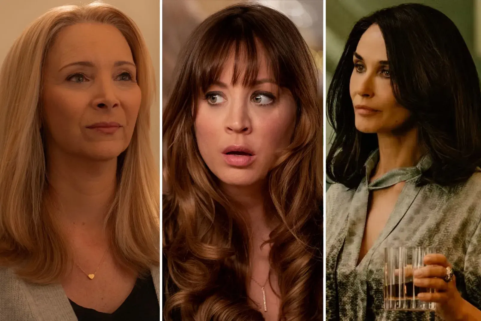 Fotos de Lisa Kudrow, Kaley Cuoco y Demi Moore.