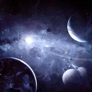 Planetas alineándose en el cielo.