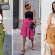 Tres mujeres usando las prendas ideales para la ola de calor