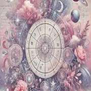 La rueda zodiacal, con los símbolos de los 12 signos astrales.