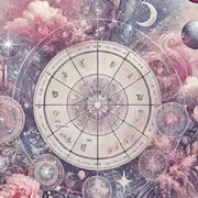 La rueda zodiacal, con los símbolos de los 12 signos astrales.