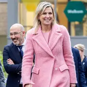 Máxima Zorreguieta con look total pink