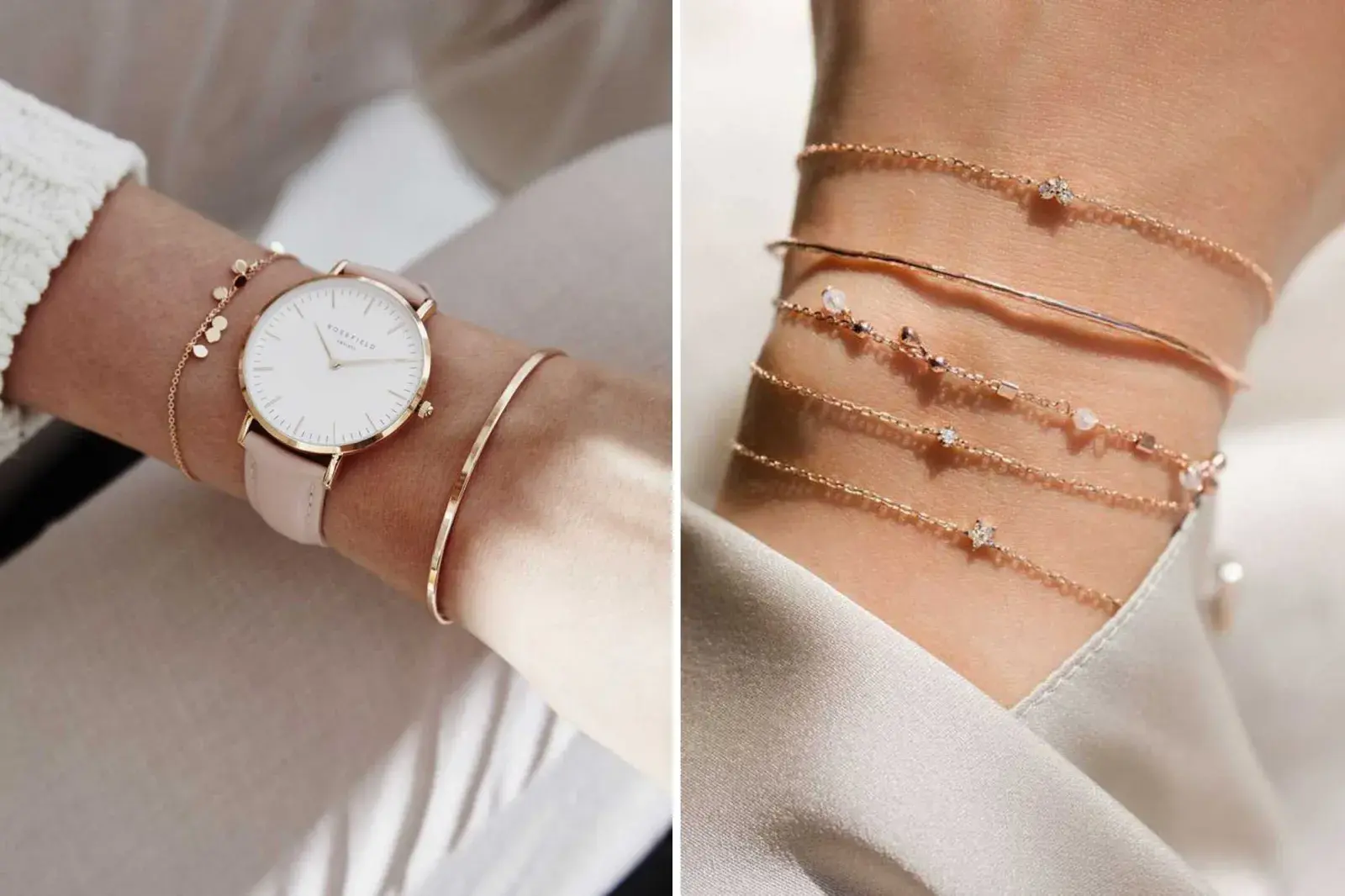 El tono rose gold se posiciona como el protagonista en los accesorios