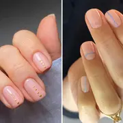 En un solo color, con pequeños detalles o con glitter. Las uñas cortas llegaron para quedarse.