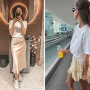 Las faldas se suben a las tendencias de moda y se vuelven protagonistas