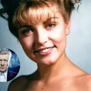 Armado con foto de David Lynch y su serie Twin Peaks.