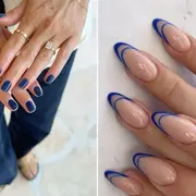 tendencias beauty 2025 uñas en color azul