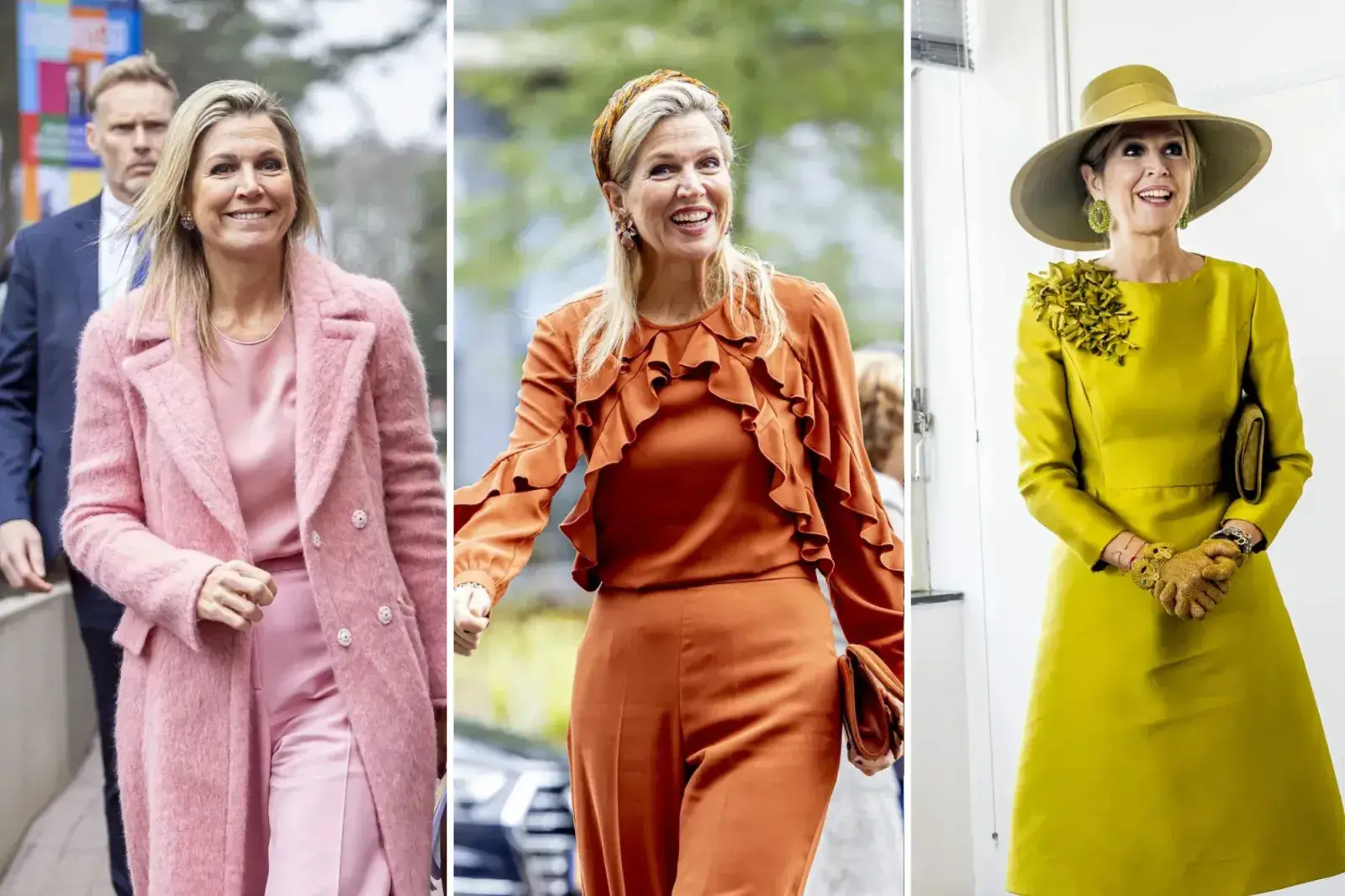 Los mejores looks monocromáticos de Máxima Zorreguieta que marcan tendencia