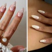 uñas tendencia perladas